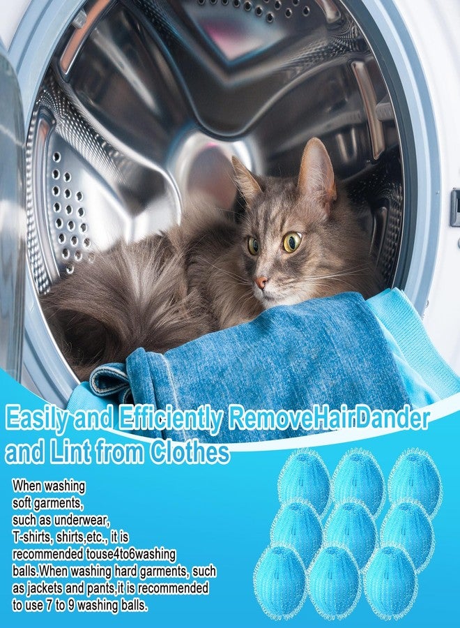 Ferrochef 14 Pcs Pet Hair Remover Tool Set Including 2 Removal Gloves and 12 Laundry Catchers Reusable Pet Hair Remover for Furniture Car Couch Clothe Bedding - Image 5